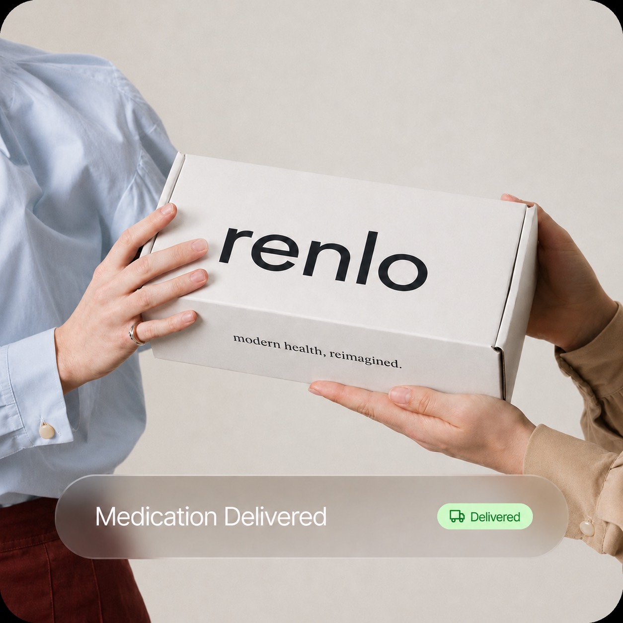 Medication delivered to door